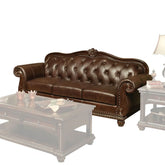 Anondale Espresso Top Grain Leather Match Sofa Model 15030 By ACME Furniture